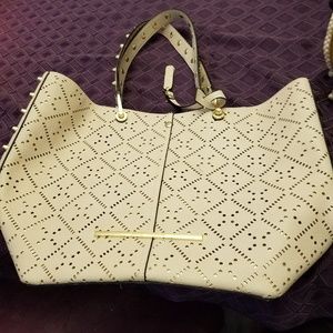 Steve Madden vegan Leather Cutout Tote